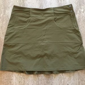 Athleta Army Olive Green Skort